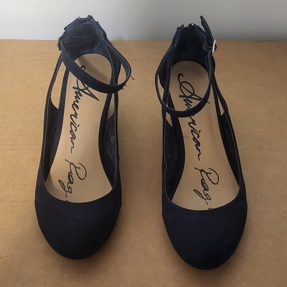 American Rag Shoes - American Rag Blue Heels Stylish Design